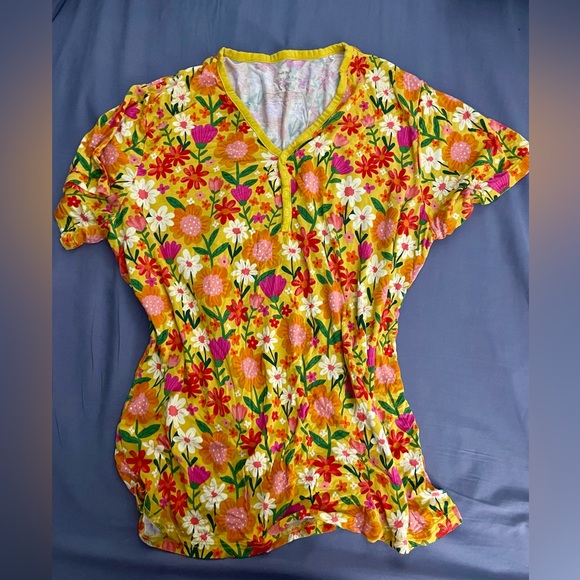 Little Sleepies Other - Sunny Garden women’s top